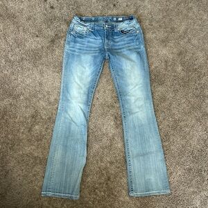 Miss Me Light Blue Boot Cut Jeans